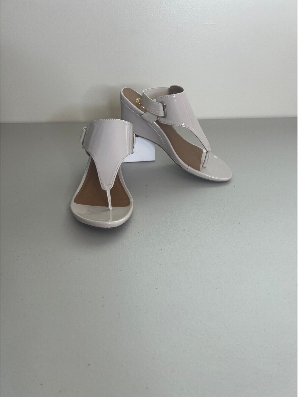 White Mountain Women S All Dres Wedge Sandal, Size, 6.5